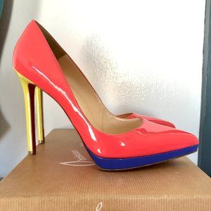 Christian Louboutin Pigale Plato Patent Stiletto
